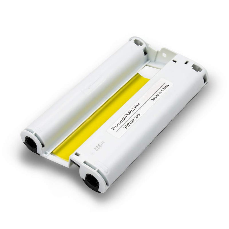 Absonic 4 Pack Compatible Ink Cartridges Replace for Canon Selphy KP-108IN KP108 Color Ink Cassette 4x6 Inch for Selphy CP1500 CP1300 CP1200 CP800 CP900 Wireless Compact Photo Printer (Without Paper) - Image 2